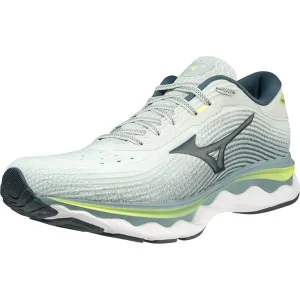 MIZUNO WAVE SKY 5 MISTY BLUE/ORION BLUE/NEO LIME 22 livraison la plus rapide 12