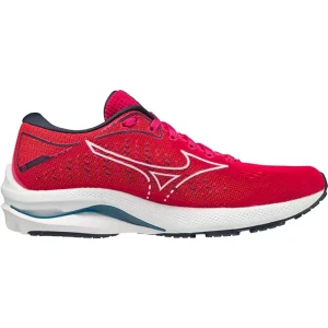 MIZUNO WAVE RIDER 25 W PINKPEACOCK/WHITE/MOROCCAN BLUE 22 en solde 14