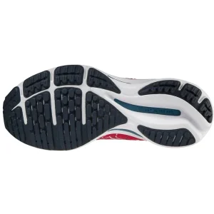 MIZUNO WAVE RIDER 25 W PINKPEACOCK/WHITE/MOROCCAN BLUE 22 en solde 18