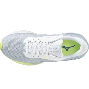 en ligne MIZUNO WAVE SKYRISE 3 W WHITE/WHITE/NEO LIME 22 13