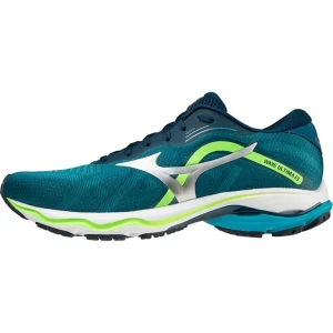 MIZUNO WAVE ULTIMA 13 MOROCCAN BLUE/SILVER/GREEN GECKO 22 Vente 11