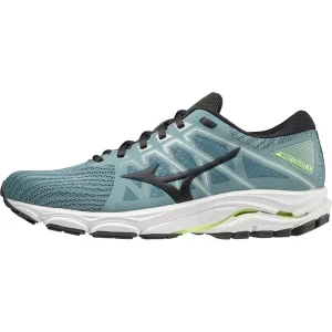 MIZUNO WAVE EQUATE 6 SMOKE BLUE/EBONY/NEO LIME 22 Retour Gratuit 11