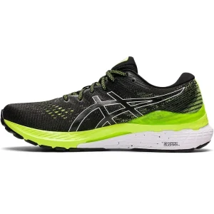 ASICS GEL-KAYANO 28 BLACK/HAZARD GREEN 22 pas cher 10