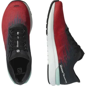 fashioniable SALOMON SONIC 4 ACCELERATE GOJI BERRY/WHITE/BLACK 21 16