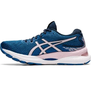 Nouvelle Collection ASICS GEL-NIMBUS 24 W FRENCH BLUE/BARELY PINK 22 10