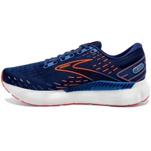 grossiste BROOKS GLYCERIN GTS 20 BLUE DEPTHS/PALACE BLUE/ORANGE 23 10