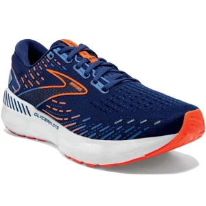 grossiste BROOKS GLYCERIN GTS 20 BLUE DEPTHS/PALACE BLUE/ORANGE 23 14