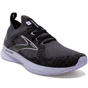 prix pas cher BROOKS LEVITATE STEALTHFIT 5 W BLACK/EBONY/LILAC 22 14