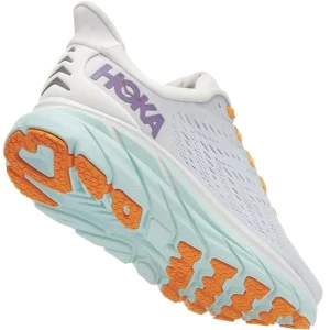 HOKA ONE ONE CLIFTON 8 W WHITE OF BLUE /ORANGE 22 grossiste 16