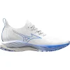 MIZUNO WAVE NEO WIND UNDYED WHITE/PEACE BLUE 23 grande promotion 22