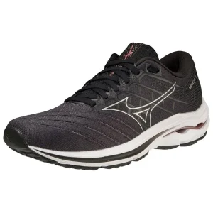 soldes pas cher MIZUNO WAVE INSPIRE 18 W BLACK/SILVER/EBONY 22 14