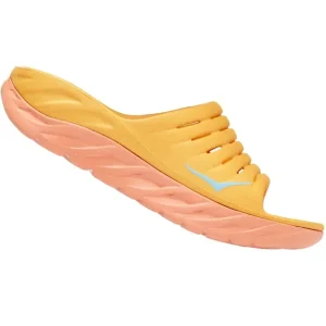 à prix imbattables HOKA ONE ONE ORA RECOVERY SLIDE 2 W AMBER YELLOW/SHELL CORAL 22 14