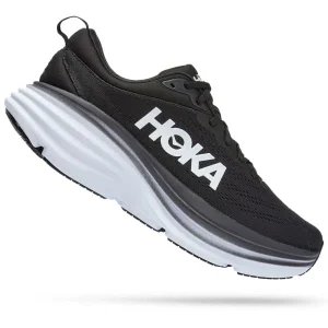 mode pas cher HOKA ONE ONE BONDI 8 BLACK/WHITE 23 14