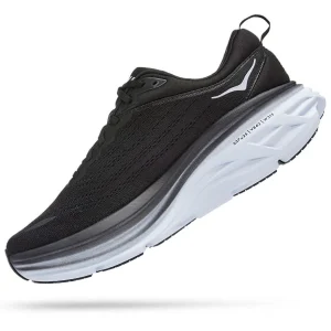 mode pas cher HOKA ONE ONE BONDI 8 BLACK/WHITE 23 18