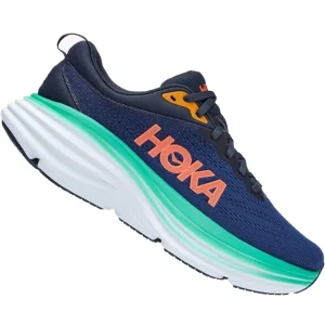 HOKA ONE ONE BONDI 8 W OUTER SPACE/BELLWETHER BLUE 22 livraison la plus rapide 12