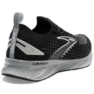 BROOKS LEVITATE STEALTHFIT 6 BLACK/GREY/OYSTER 23 soldes en ligne 14