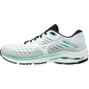 MIZUNO WAVE RIDER 24 W WHITE/WHITE/JADE CREAM 21 jusqu'à 10