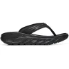 livraison la plus rapide HOKA ONE ONE ORA RECOVERY FLIP 2 BLACK/DARK GULL GRAY 23 20